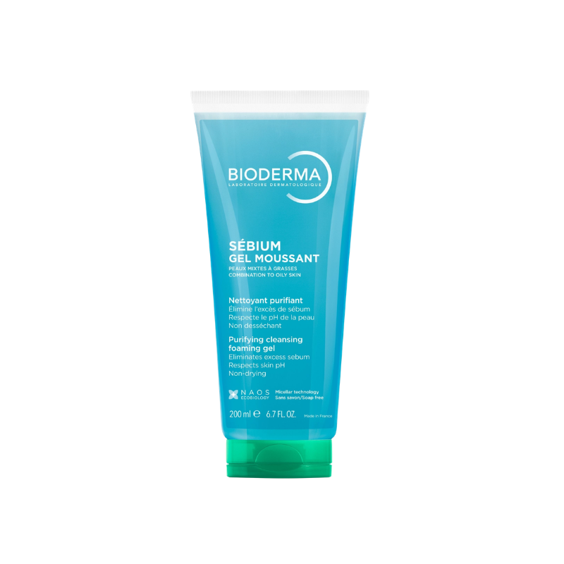 Bioderma Sébium Gel Moussant 200ml Bioderma Sébium Gel Moussant 200ml for combination and oily skin