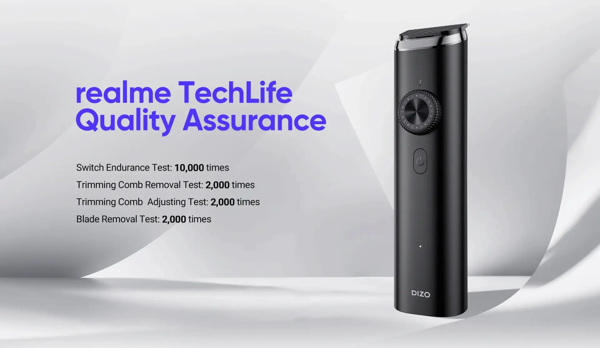 DIZO Trimmer Neo Quality Assurance DIZO Trimmer Neo Realme TechLife quality assurance