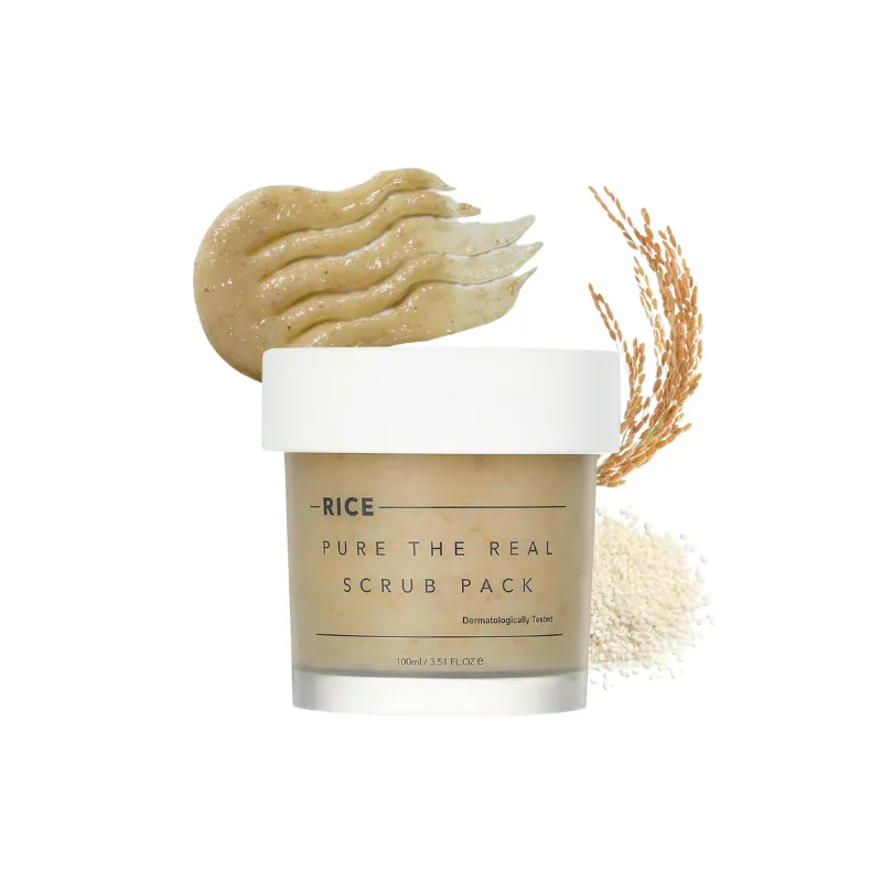 thank-you-farmer-rice-pure-the-real-scrub-pack-100ml (1) THANK YOU FARMER Rice Pure The Real Scrub Pack 100ml packaging