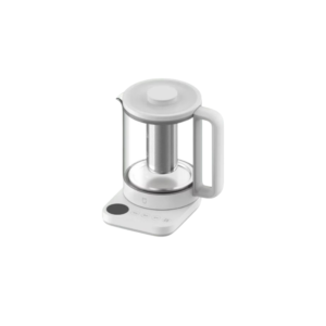 Xiaomi Mijia Health Kettle N1 with a glass jug and white base