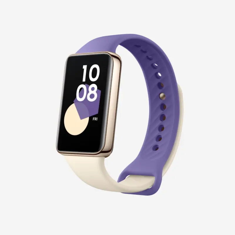 honor-band-9-purple-amoled-fitness-tracker (1) Purple HONOR Band 9 fitness tracker with AMOLED display and matching wrist strap