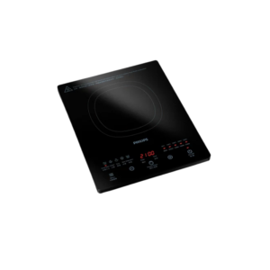 Philips HD4911 Induction Cooker with black glass cooking panel