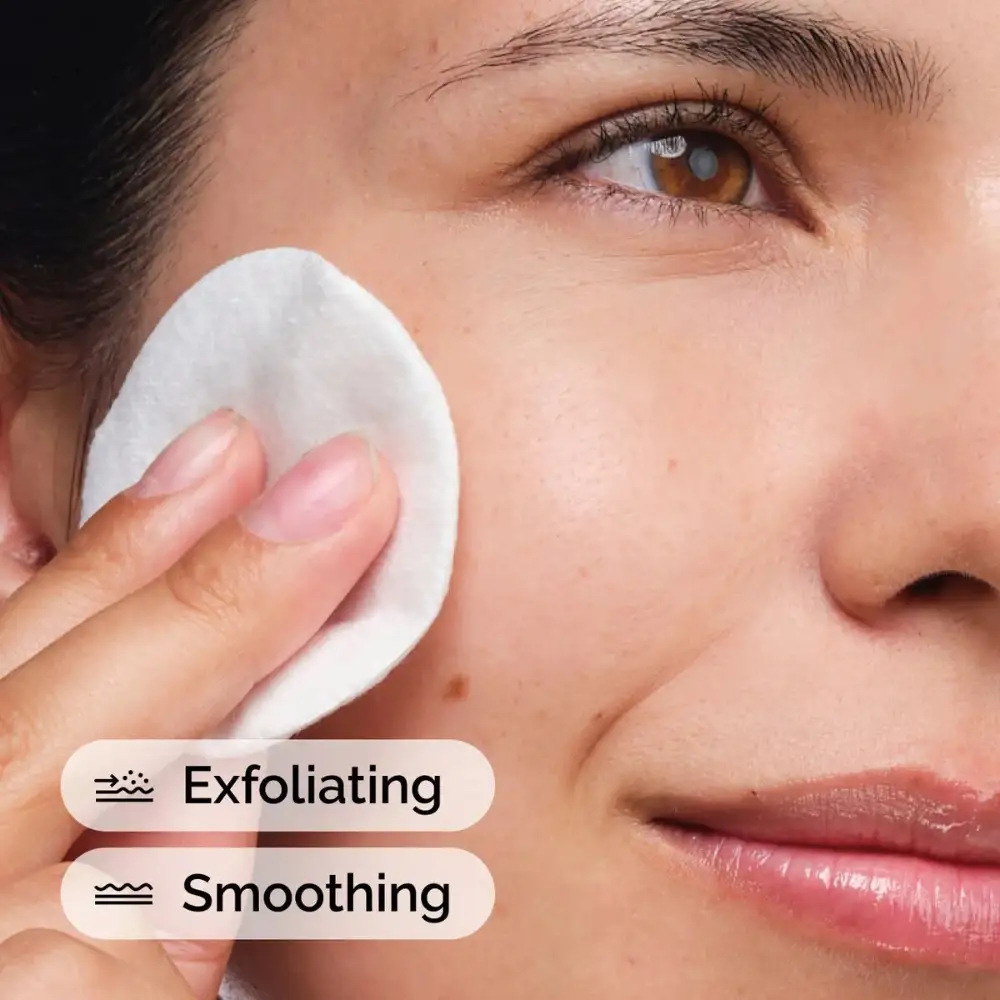 The Ordinary Glycolic Acid Toner Application The Ordinary Glycolic Acid toner being applied with a cotton pad